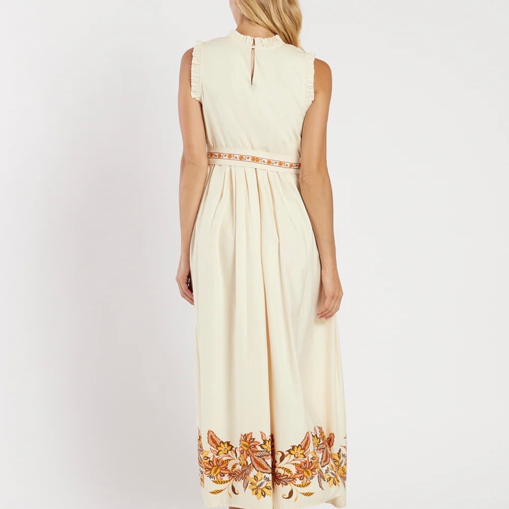 NWT Jude Connally Sleeveless Constance Maxi Dress Size Medium - Picture 4 of 15